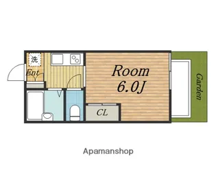 曽根ニューハイツ【106号室】の間取り