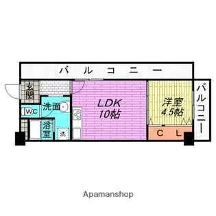 イーストコート曽根【3階】の間取り