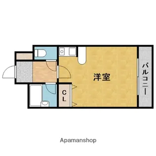 ラ・ステラ・ソネ【202号室】の間取り