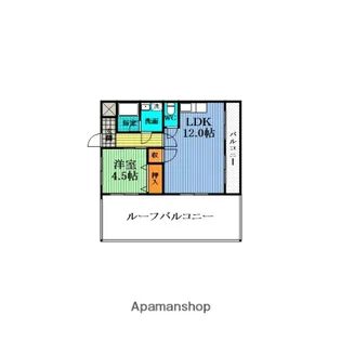 グレイスガーデン豊中【704号室】の間取り