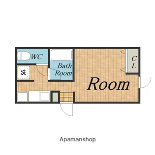 フォンテーヌ曽根【3階】の間取り