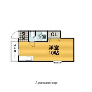 千成山下マンション【3階】の間取り