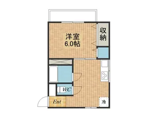 二宮マンション【201号室】の間取り