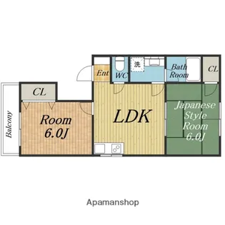 ドルミトリオ【2階】の間取り