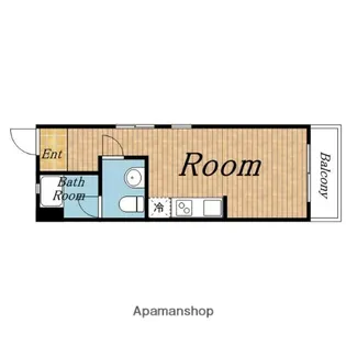 ハイツウエハラ【203号室】の間取り