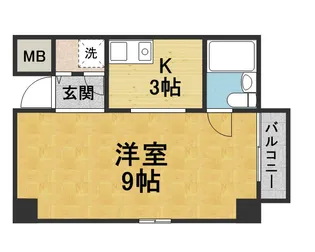 オルビスハイム【206号室】の間取り