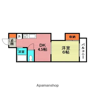 ハイムイズ【502号室】の間取り