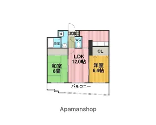 エクセレントⅡ【305号室】の間取り