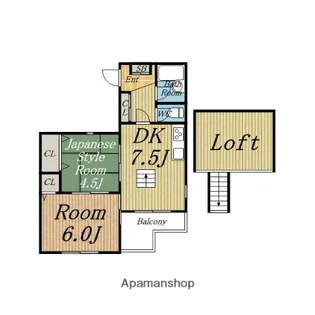 サンパレス21服部【301号室】の間取り