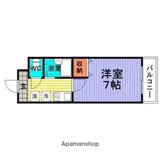 カサミラ【2階】の間取り