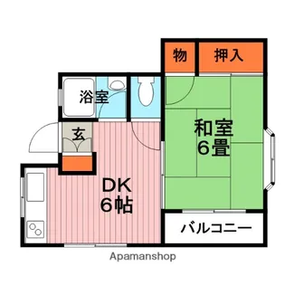 大阪府豊中市庄内西町2丁目【マンション】の間取り