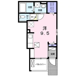 ドリーム セリシール【1階】の間取り