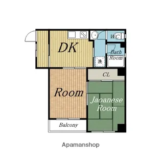 ニューカントリーハイム新高【102号室】の間取り