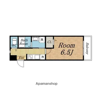 グランベル豊中【301号室】の間取り