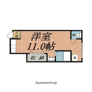 JS豊中 B棟【B-7号室】の間取り
