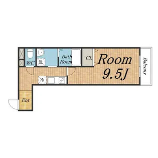 フジパレス阪急神崎川南Ⅰ番館【306.号室】の間取り