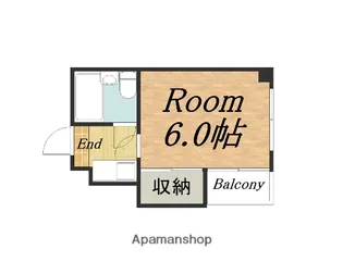 レジデンス大和Ⅰ【301号室】の間取り