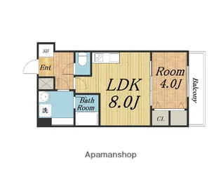 スプランディッドⅦ(セブン)【915.号室】の間取り
