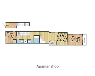 CASAFAM豊中【D号室】の間取り