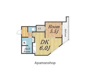 CAPRICORN(カプリコーン)【301号室】の間取り