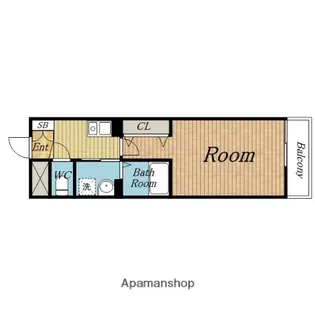 三津屋南二番館【202号室】の間取り