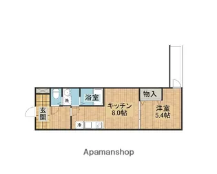 フジパレス庄内西町【203.号室】の間取り