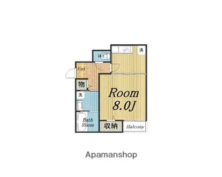 庄内新築マンション【1階】の間取り