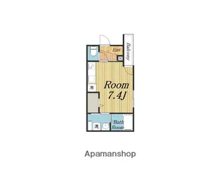 ブランシェ服部【3階】の間取り
