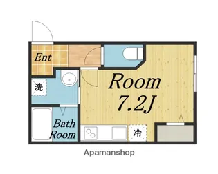 ブランシェ服部【1階】の間取り