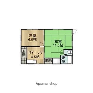 イデアル三国本町【1階号室】の間取り