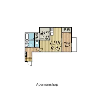 EIJU加島A【304.号室】の間取り