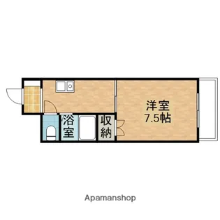 R マンション【101号室】の間取り