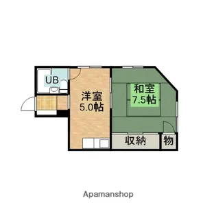 アイズビル【3階号室】の間取り