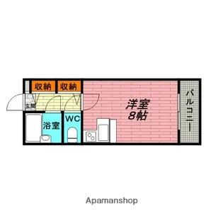 エルコート豊中【2階】の間取り