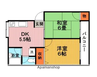 リヒテスハイム【102号室】の間取り