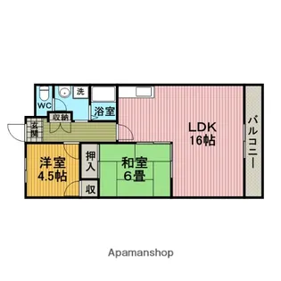グローバルハイツ豊中【811.号室】の間取り