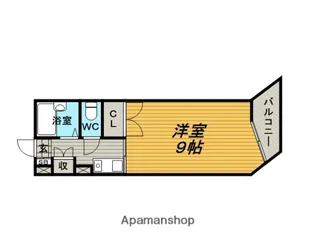 セピアコート【4階】の間取り