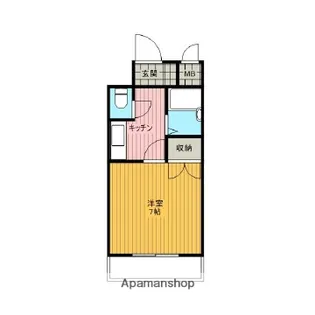 ファミーユ松本【3階】の間取り