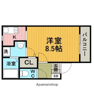 ネイクレスト三国本町【2階】の間取り