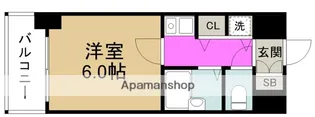リーガル北梅田【8階】の間取り