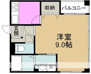 メゾン・ド・アンシャンテ【3階】の間取り