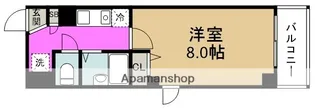 フレアコートKM福島【4階】の間取り