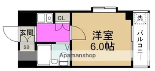 リッチハイツパークサイド【5階】の間取り