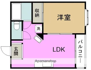 メゾン阪下【4階】の間取り