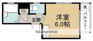 グランSUNI【5階】の間取り
