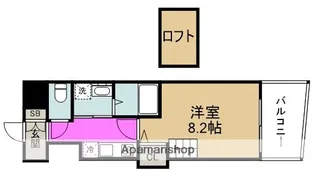 フォレスト梅田西【12階】の間取り