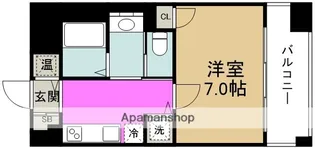 ISM中之島レジデンス【8階】の間取り