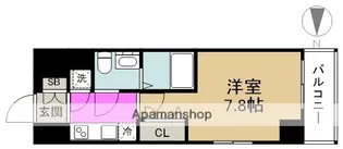 ジュネーゼグラン福島NODA【10階】の間取り