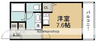 阪神ハイグレードマンション12番館【3階】の間取り