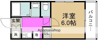 ニッショー福島【4階】の間取り